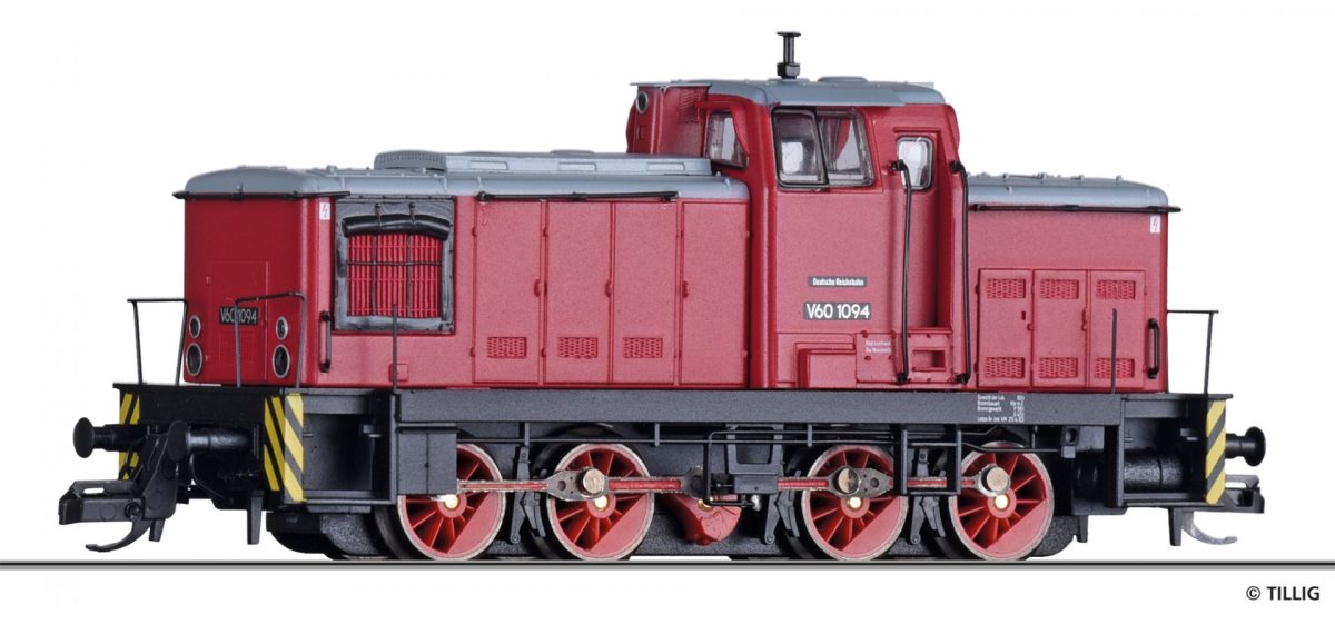 tillig tt 96118 diesellokomotive v 6010 11 der dr epoche iii