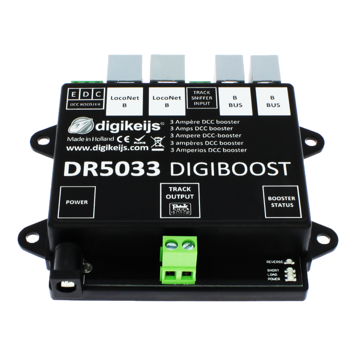 Digikeijs DR5033 18V und 3 A DCC Booster EU Stecker