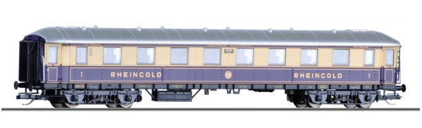Tillig TT 01784 1. Klasse Ergaenzung Personenwagen Rheingold Express der DRG Epoche II
