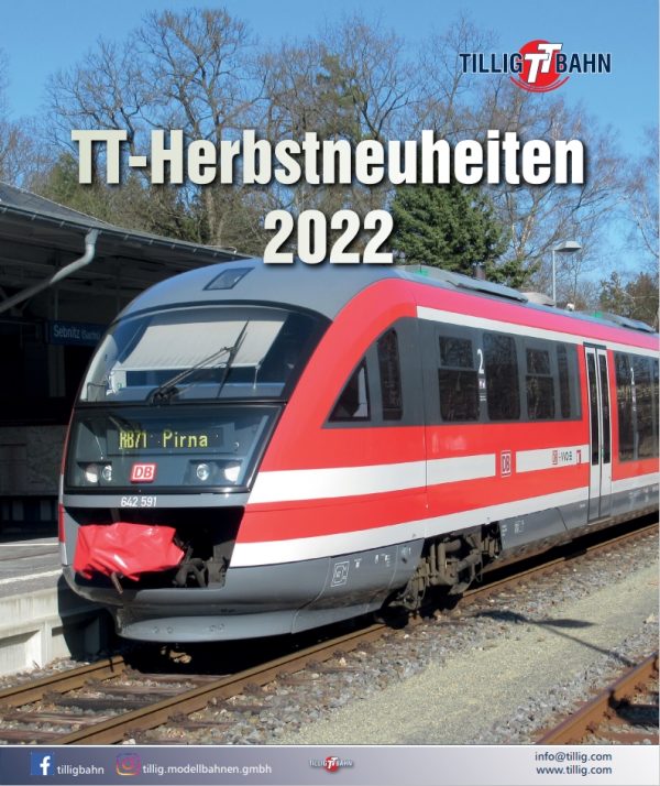 Tillig TT Herbstneuheiten Katalog 2022