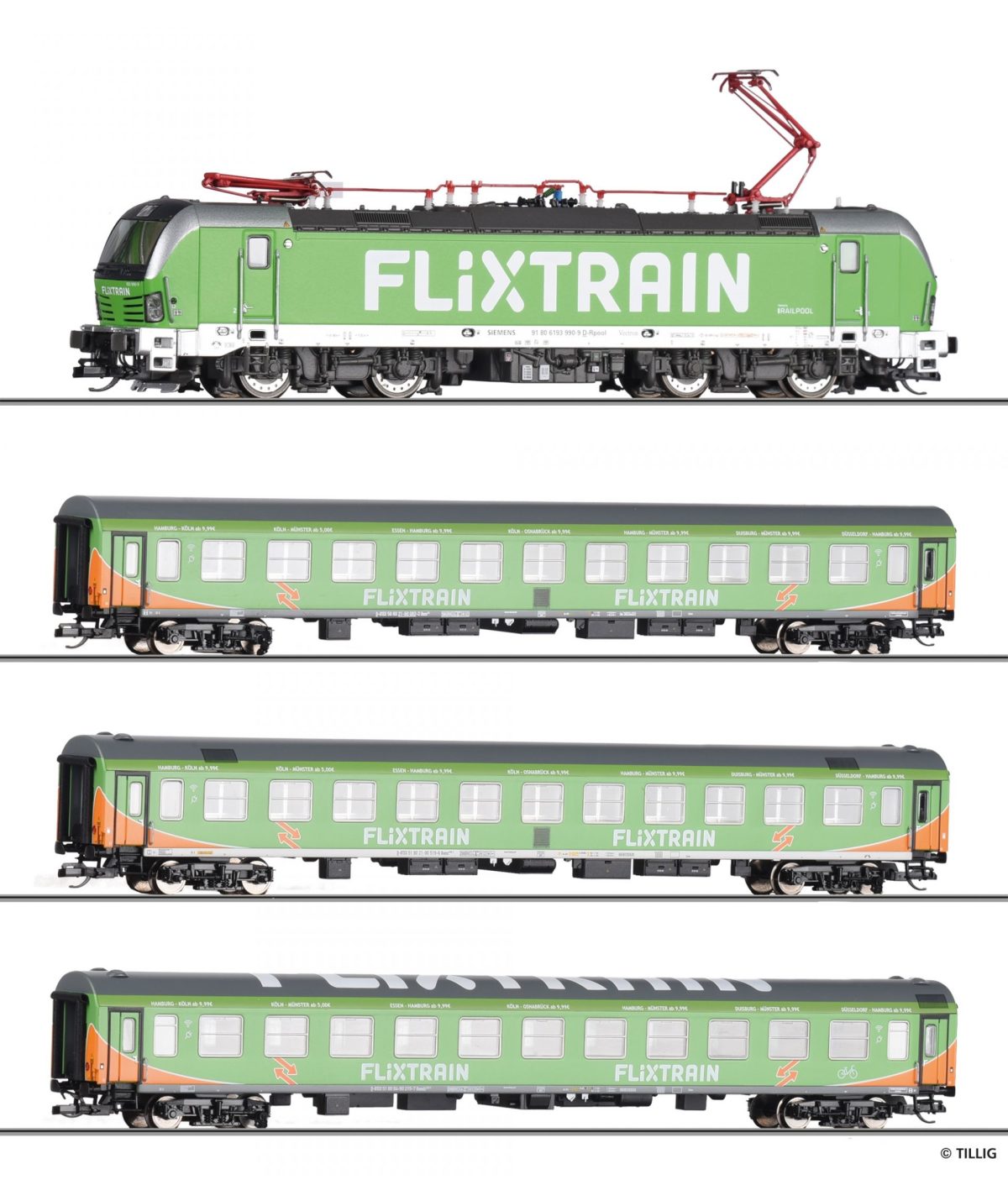 Flixtrain bundle tillig tt„flixtrain der railpool gmbh epoche vi